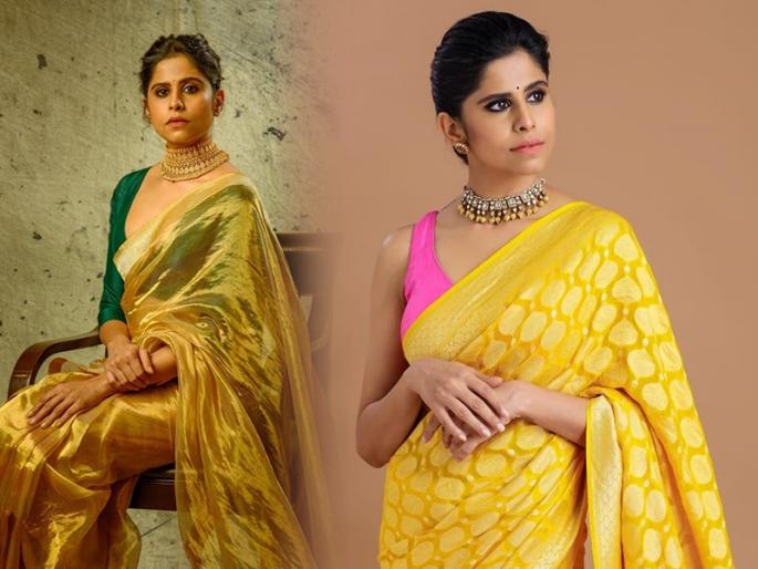 What jewelry should be worn on a silk saree? Want a silky traditional look for the festival, choose Perfect Jewelry .. | सिल्कच्या साडीवर कोणते दागिने घालायचे? सणावाराला सिल्की ट्रॅडिशनल लूक हवा, 'असे' निवडा परफेक्ट दागिने..