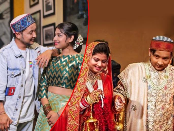 Indian Idol 12 Pawandeep Rajan and Arunita Kanjilal stuck in a wedding bed ?, Photo goes viral | Indian Idol 12 पवनदीप राजन आणि अरुणिता कांजीलाल अडकले लग्नबेडीत?, फोटो होतोय व्हायरल Indian Idol 12 Pawandeep Rajan and Arunita Kanjilal stuck in a wedding bed ?, Photo goes viral | Indian Idol 12 पवनदीप राजन आणि अरुणिता कांजीलाल अडकले लग्नबेडीत?, फोटो होतोय व्हायरल
