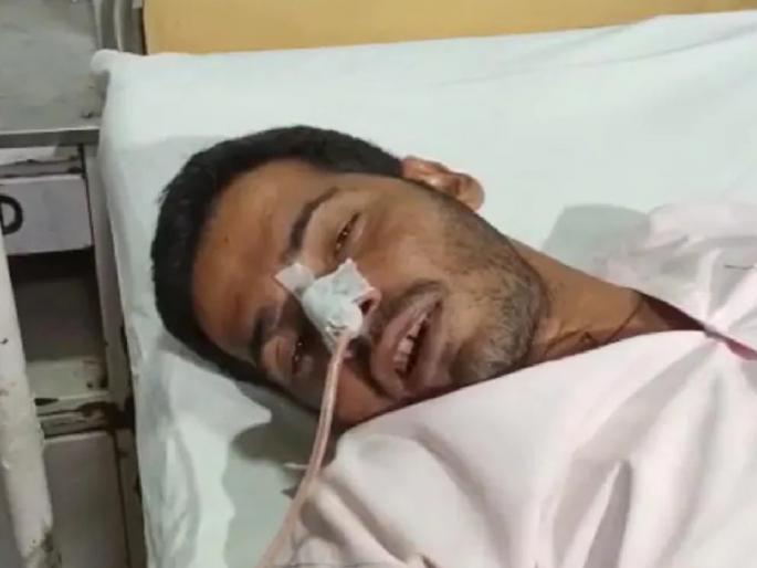 Outside the Chief Minister's residence, a youth tried to commit suicide by intake poison in lucknow | खळबळजनक! योगी आदित्यनाथांच्या निवासस्थानाबाहेर युवकाने विष प्राशन करून केला आत्महत्येचा प्रयत्न