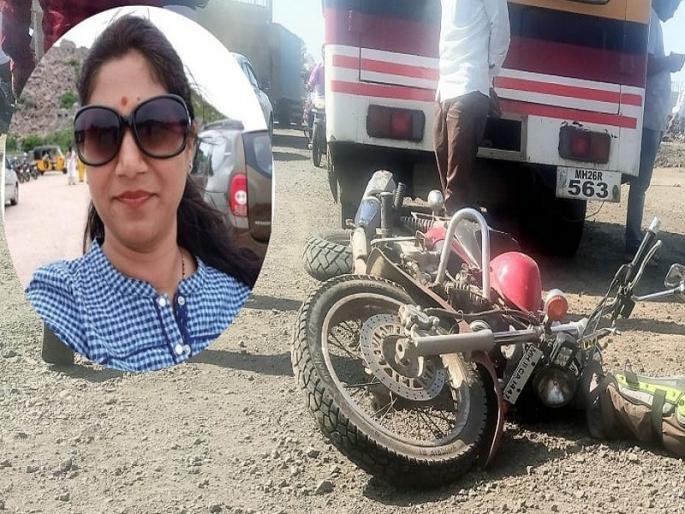 Accidental death of Shubhangi Pawar of Hirkani Riders Group, Satara | साताऱ्याच्या Hirkani Riders Groupच्या Shubhangi Pawar यांचा अपघाती मृत्यू, मोहीम अर्धवट Accidental death of Shubhangi Pawar of Hirkani Riders Group, Satara | साताऱ्याच्या Hirkani Riders Groupच्या Shubhangi Pawar यांचा अपघाती मृत्यू, मोहीम अर्धवट