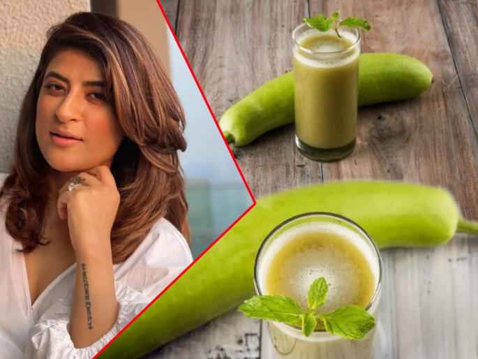 ayushmann khurrana's wife Tahira Kashyap shares bottle gourd juice awareness video on Instagram after recovery | दुधीच्या रसाचे धोके सांगतेय खुद्द ताहिरा कश्यप म्हणजेच आयुष्मान खुरानाची पत्नी, शेअर केला व्हिडिओ ayushmann khurrana's wife Tahira Kashyap shares bottle gourd juice awareness video on Instagram after recovery | दुधीच्या रसाचे धोके सांगतेय खुद्द ताहिरा कश्यप म्हणजेच आयुष्मान खुरानाची पत्नी, शेअर केला व्हिडिओ