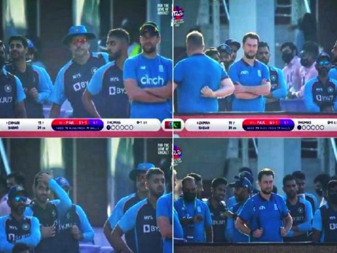 T20 World Cup, India vs Pakistan : Coach Ravi Shastri & players watch Babar Azam bat, take notes before big clash on Sunday | India vs Pakistan : पाकिस्तानचा सामना करण्यापूर्वी बाबर आजमची फलंदाजी पाहायला पोहचले रवी शास्त्री अन् टीम इंडियाचे गोलंदाज; आखली रणनिती