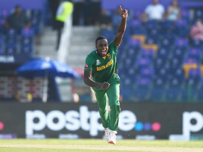 ICC T20 World Cup 2021 SA vs WI Live updates : West Indies end up with a total of 143/8, they lost 5 wickets in last 18 balls  | T20 World Cup 2021 SA vs WI Live Score: दक्षिण आफ्रिकेनं दमदार कमबॅक केला, वेस्ट इंडिजचा निम्मा संघ १५ चेंडूंत माघारी फिरला