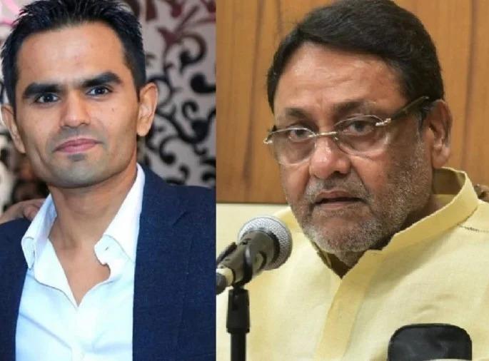 Mumbai Drug Case: Sameer Wankhede's father's name is Dawood Wankhede? Another proof given by Nawab Malik | Mumbai Drug Case: Sameer Wankhede यांच्या वडीलांचे नाव Dawood Wankhedeच? Nawab Malik यांनी दिला अजून एक पुरावा Mumbai Drug Case: Sameer Wankhede's father's name is Dawood Wankhede? Another proof given by Nawab Malik | Mumbai Drug Case: Sameer Wankhede यांच्या वडीलांचे नाव Dawood Wankhedeच? Nawab Malik यांनी दिला अजून एक पुरावा