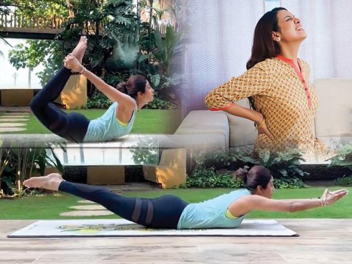Do you have back and lower back pain due to overwork on Diwali? Do these 4 yogas, the pain will go away | दिवाळीत अति काम झाल्याने पाठ-कंबर दुखतेय? ही ४  योगासनं करा, दुखणं पळेल