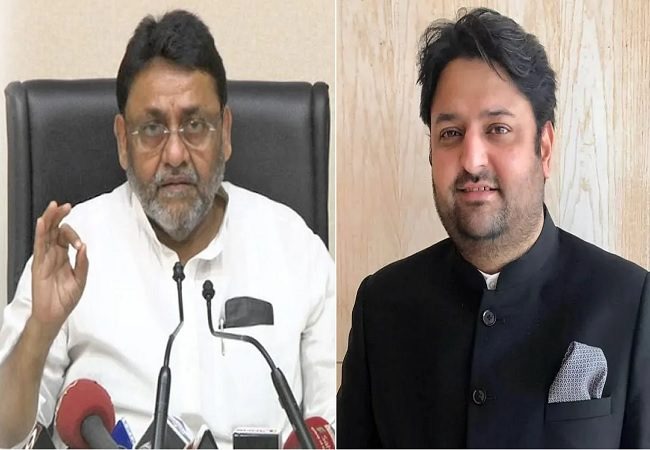 BJP leader Mohit Kamboj's serious allegation that Nawab Malik has links with 26/11 accused, drug peddler | ‘नवाब मलिक यांचे २६/११ मधील आरोपी, ड्रग्स पेडलर यांच्याशी संबंध’, भाजपा नेते मोहित कंबोज यांचा गंभीर आरोप BJP leader Mohit Kamboj's serious allegation that Nawab Malik has links with 26/11 accused, drug peddler | ‘नवाब मलिक यांचे २६/११ मधील आरोपी, ड्रग्स पेडलर यांच्याशी संबंध’, भाजपा नेते मोहित कंबोज यांचा गंभीर आरोप