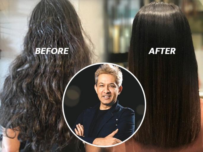 Jawed Habib Tips For Frizzy Hair : Jawed habib suggest home remedy for frizzy hair care glycerine aloe vera gel mix | Jawed Habib Tips For Frizzy Hair : केस खूप पातळ, रफ झालेत? चमकदार, लांबसडक केसांसाठी जावेद हबीबनं सांगितला जबरदस्त उपाय 