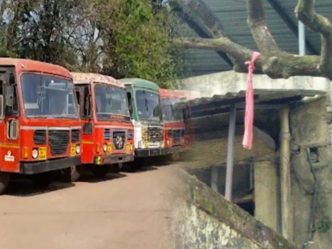 Attempt to commit suicide by strangling an ST employee | एस.टी.कर्मचाऱ्याचा गळफास लावून आत्महत्येचा प्रयत्न