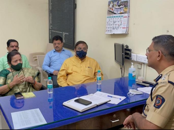 The mayor meet to the deputy commissioner of police to tell search soon for the stolen baby | चोरीला गेलेल्या बाळाचा लवकर शोध घेण्यासाठी महापौरांनी घेतली पोलीस उपायुक्तांची भेट
