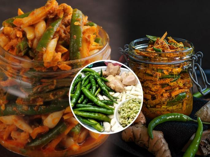 Food, Recipe: How to make green chilli, garlic pickle, spicy, delicious recipe | हिरवी मिरची आणि लसणाचं मस्त झणझणीत लोणचं! रेसिपी अशी की तोंडाला पाणी सुटेल 