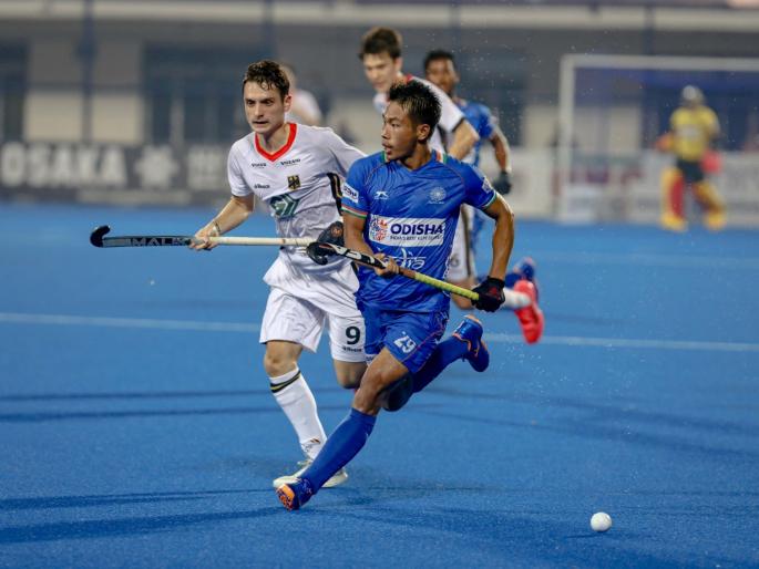 Hockey World Cup: Defending champions India lose, lose to Germany in semifinals | हॉकी विश्वचषक : गतविजेत्या भारताचे आव्हान संपुष्टात, उपांत्य फेरीत जर्मनीकडून पराभूत Hockey World Cup: Defending champions India lose, lose to Germany in semifinals | हॉकी विश्वचषक : गतविजेत्या भारताचे आव्हान संपुष्टात, उपांत्य फेरीत जर्मनीकडून पराभूत