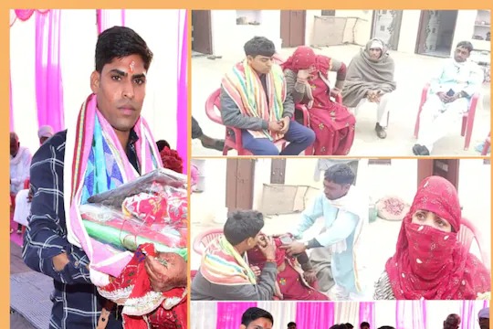 groom ran away with girlfrind before marriage in medaram ki dhani surajgarh dulhan wept bitterly | बोंबला! लग्नाच्या दिवशी 'ती' नवरदेवाला पळवून घेऊन गेली, नवरी बिचारी वाट पाहत राहिली अन्...