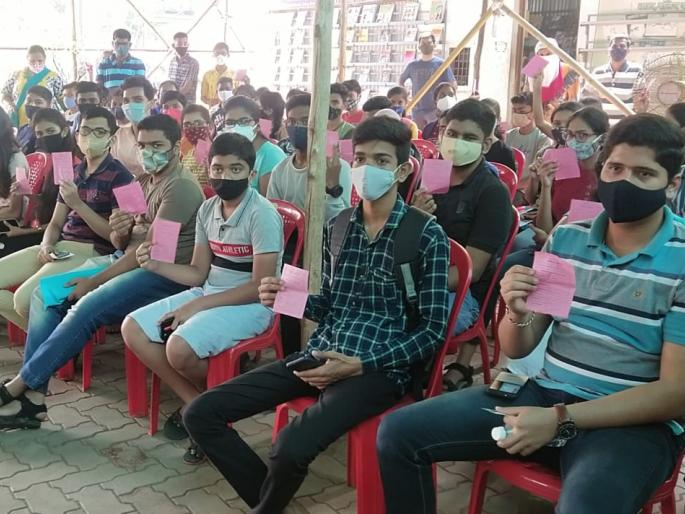 Corona Vaccination: Huge response to vaccination of boys and girls in the age group of 15 to 18 years in Raigad district! | Corona Vaccination : रायगड जिल्ह्यात १५ ते १८ वयोगटातील मुला-मुलींचा लसीकरणाला प्रचंड प्रतिसाद! Corona Vaccination: Huge response to vaccination of boys and girls in the age group of 15 to 18 years in Raigad district! | Corona Vaccination : रायगड जिल्ह्यात १५ ते १८ वयोगटातील मुला-मुलींचा लसीकरणाला प्रचंड प्रतिसाद!