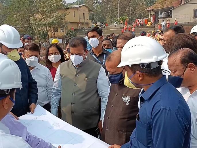 Work on smart city projects is slow; Union Panchayat Raj Minister Kapil Patil conducted the inspection | स्मार्ट सिटी प्रकल्पांची कामे संथगतीने; केंद्रीय पंचायतराज मंत्री कपिल पाटील यांनी केली पाहणी Work on smart city projects is slow; Union Panchayat Raj Minister Kapil Patil conducted the inspection | स्मार्ट सिटी प्रकल्पांची कामे संथगतीने; केंद्रीय पंचायतराज मंत्री कपिल पाटील यांनी केली पाहणी
