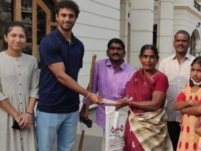 siblings fly from america to india to clear peanut debt after 11 years | हृदयस्पर्शी! 11 वर्षांपूर्वी फुकट खाल्ल्या होत्या शेंगा; अमेरिकेहून येऊन भावा-बहिणीने 'असे' फेडले ऋण siblings fly from america to india to clear peanut debt after 11 years | हृदयस्पर्शी! 11 वर्षांपूर्वी फुकट खाल्ल्या होत्या शेंगा; अमेरिकेहून येऊन भावा-बहिणीने 'असे' फेडले ऋण