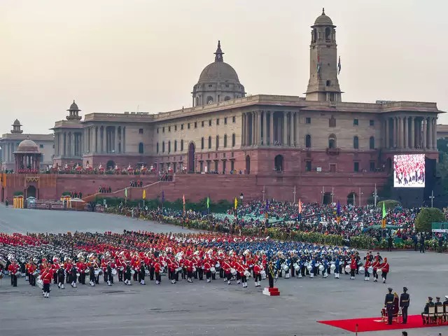 Another change in Republic Day celebrations, deleted from Beating Retreat ceremony with Mahatma Gandhi's favorite 'Abide with Me' tune | Republic Day: प्रजासत्ताक दिन सोहळ्यात अजून एक बदल, बीटिंग रिट्रीट सोहळ्यातून हटवली महात्मा गांधींची आवडती  ‘अबाइड विद मी’ धून Another change in Republic Day celebrations, deleted from Beating Retreat ceremony with Mahatma Gandhi's favorite 'Abide with Me' tune | Republic Day: प्रजासत्ताक दिन सोहळ्यात अजून एक बदल, बीटिंग रिट्रीट सोहळ्यातून हटवली महात्मा गांधींची आवडती  ‘अबाइड विद मी’ धून