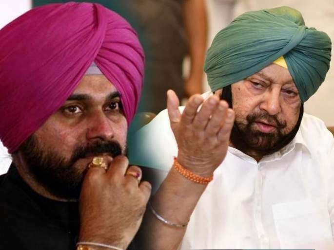 punjab election 2022 Amarinder Singh anger erupted on Navjot Singh Sidhu said this man has no brain at all | Punjab Election 2022 : "या माणसाला डोक्याचा भाग नाही..."; कॅप्टन अमरिंदर सिंग यांचा नवज्योत सिंग सिद्धूंवर हल्लाबोल punjab election 2022 Amarinder Singh anger erupted on Navjot Singh Sidhu said this man has no brain at all | Punjab Election 2022 : "या माणसाला डोक्याचा भाग नाही..."; कॅप्टन अमरिंदर सिंग यांचा नवज्योत सिंग सिद्धूंवर हल्लाबोल