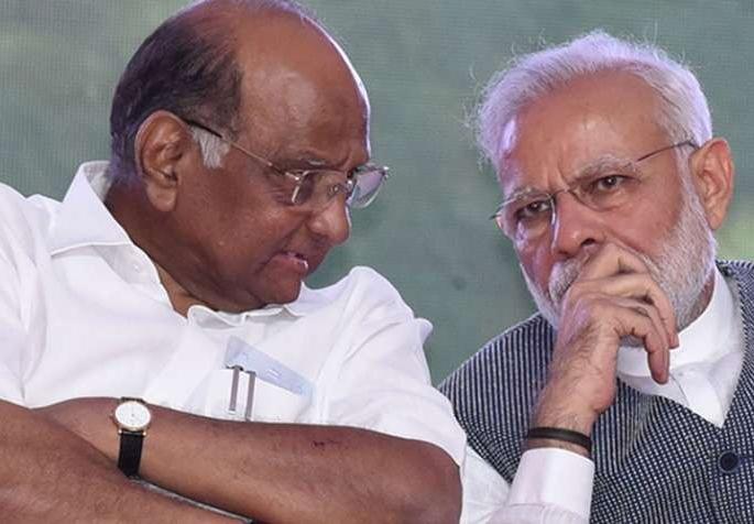 Coronavirus: Sharad Pawar was infected with coronavirus, Prime Minister Narendra Modi immediately called and inquired about his health. | Coronavirus: शरद पवार यांना कोरोनाचा संसर्ग, पंतप्रधान नरेंद्र मोदींनी तातडीने फोन करून केली प्रकृतीची विचारपूस  Coronavirus: Sharad Pawar was infected with coronavirus, Prime Minister Narendra Modi immediately called and inquired about his health. | Coronavirus: शरद पवार यांना कोरोनाचा संसर्ग, पंतप्रधान नरेंद्र मोदींनी तातडीने फोन करून केली प्रकृतीची विचारपूस