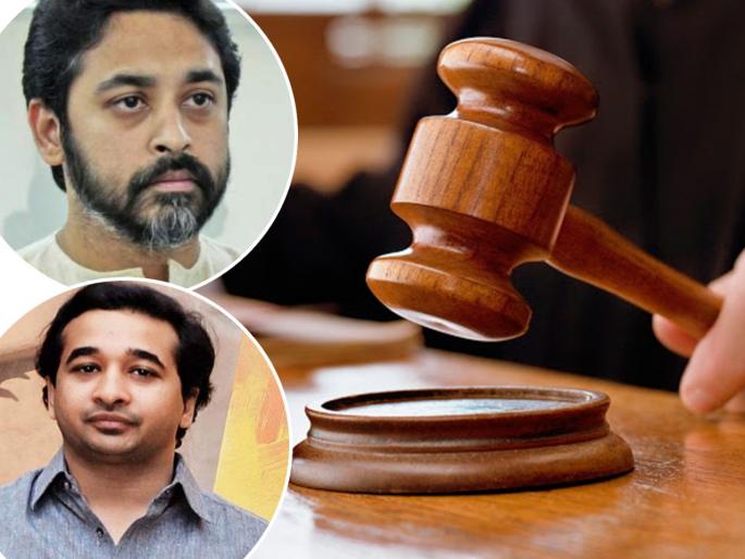 High voltage drama outside Sindhudurg court! Nilesh Rane and police clashed over blocking the vehicle | सिंधुदुर्ग कोर्टाबाहेर हायव्होल्टेज ड्रामा, गाडी अडवल्यामुळे निलेश राणे आणि पोलिसांत बाचाबाची High voltage drama outside Sindhudurg court! Nilesh Rane and police clashed over blocking the vehicle | सिंधुदुर्ग कोर्टाबाहेर हायव्होल्टेज ड्रामा, गाडी अडवल्यामुळे निलेश राणे आणि पोलिसांत बाचाबाची