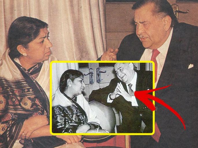 Lata Mangeshkar: Raj Kapoor had called Lata Mangeshkar 'ugly', then everyone was shocked to see what Didi did! | Lata Mangeshkar: राज कपूर यांनी लता मंगेशकर यांना म्हटलं होतं 'कुरूप', मग दीदींनी जे केलं ते बघून सगळ्यांना बसला होता धक्का! Lata Mangeshkar: Raj Kapoor had called Lata Mangeshkar 'ugly', then everyone was shocked to see what Didi did! | Lata Mangeshkar: राज कपूर यांनी लता मंगेशकर यांना म्हटलं होतं 'कुरूप', मग दीदींनी जे केलं ते बघून सगळ्यांना बसला होता धक्का!