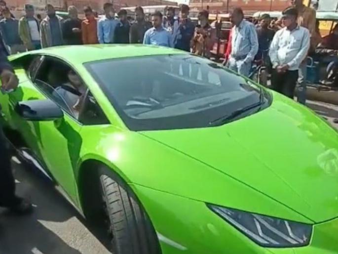 Challan cut for Rs 5 crore car, even the police were surprised to hear the owner's reply | बापरे! ५ कोटींच्या कारसाठी आकारला दंड, मालकाचे उत्तर ऐकून पोलीसही झाले अवाक्... Challan cut for Rs 5 crore car, even the police were surprised to hear the owner's reply | बापरे! ५ कोटींच्या कारसाठी आकारला दंड, मालकाचे उत्तर ऐकून पोलीसही झाले अवाक्...