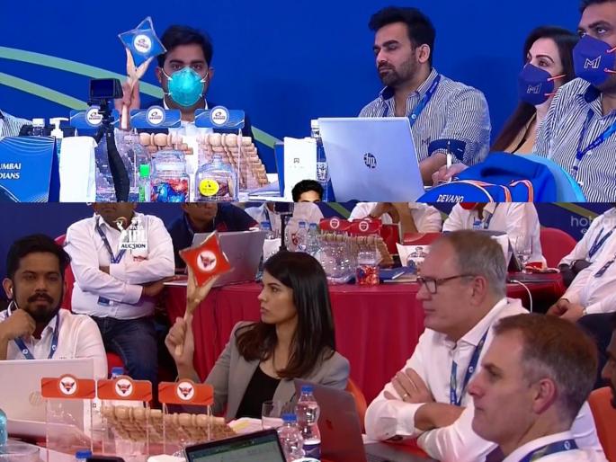 IPL 2022  Mega Auction : Raj Bawa man of the match of the U-19 WC final sold to Punjab Kings for 2 Crores, MI vs SRH take back in last moment  | Kavya Maran vs Ambani for Raj Bawa, IPL 2022 Mega Auction : अंबानी विरूद्ध काव्या लढतीत U19 स्टार खेळाडू झाला कोट्यधीश; कपिल देव यांच्याशी बरोबरी करणारा हा खेळाडू आहे कोण?
