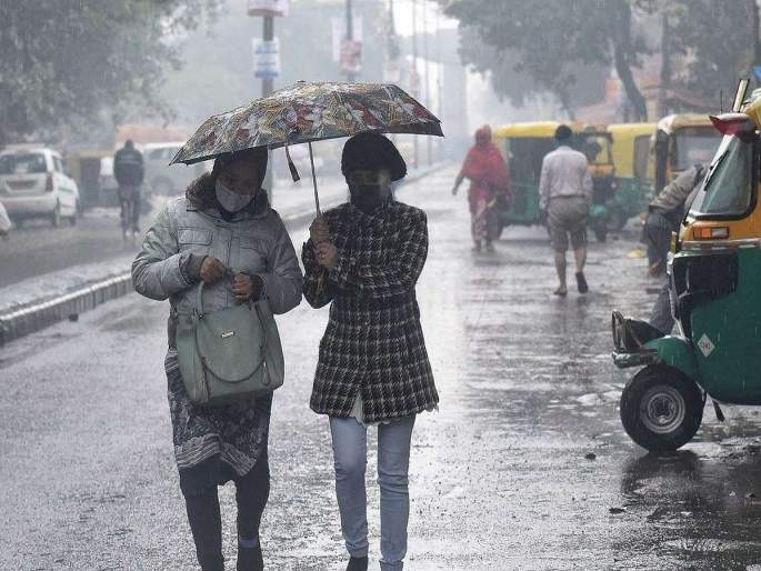 weather alert rain alert in north east and central india | Weather Alert : ऋतूचक्र बदलतंय! थंडीतही पुढचे 5 दिवस 'या' राज्यांत पाऊस बरसणार; तापमानात वाढ होणार  weather alert rain alert in north east and central india | Weather Alert : ऋतूचक्र बदलतंय! थंडीतही पुढचे 5 दिवस 'या' राज्यांत पाऊस बरसणार; तापमानात वाढ होणार