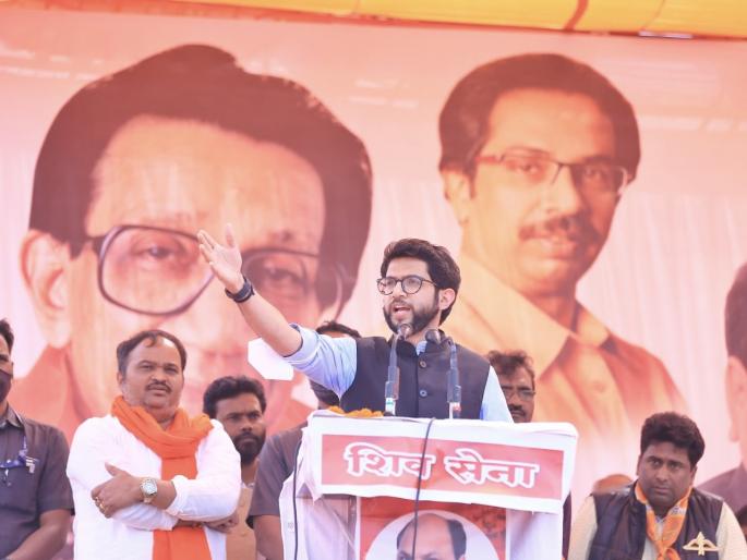 UP Assembly Election 2022: Aditya Thackeray's scathing speech at Yogi Adityanath hometown, says 'Uttar Pradesh will change' | UP Assembly Election 2022: योगींच्या बालेकिल्ल्यात आदित्य ठाकरेंचं घणाघाती भाषण, म्हणाले 'उत्तर प्रदेशात परिवर्तन होणार' UP Assembly Election 2022: Aditya Thackeray's scathing speech at Yogi Adityanath hometown, says 'Uttar Pradesh will change' | UP Assembly Election 2022: योगींच्या बालेकिल्ल्यात आदित्य ठाकरेंचं घणाघाती भाषण, म्हणाले 'उत्तर प्रदेशात परिवर्तन होणार'