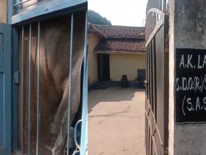 Strange! The thieves locked the owner in the bedroom; After getting nothing, they finished the meal | अजबच! चोरांनी मालकाला केले बेडरूममध्ये बंद; काहीच न मिळाल्यानं जेवण करून झाले पसार
