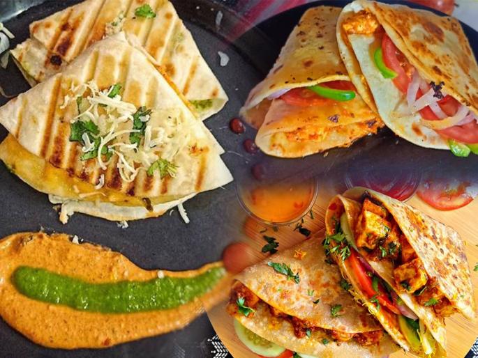 Food and Recipe: How to make Tandoor Paneer Wrap from leftover chapati, tasty, healthy recipe | Food and Recipe: पोळ्या खूप उरल्या? करा चमचमीत तंदूर पनीर रॅप फक्त १० मिनिटांत.. बघा रेसिपी