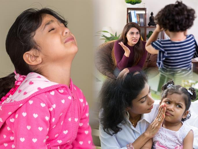 How to Handle Crying Child :  Tips to handle over emotional child | How to Handle Crying Child : जरा ओरडलं की मुलं लगेच भोकाड पसरतात? अती इमोशनल मुलांना हँण्डल करण्यासाठी 4 टिप्स