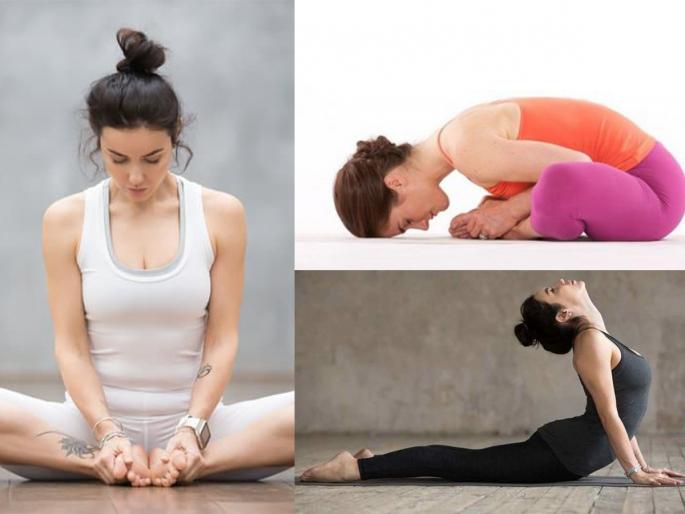 5 important yogasana for every woman. It will reduce menstrual pain and useful for healthy reproductive system  | Health Tips: पाळीच्या दिवसातले दुखणे, पीसीओएसचा त्रास नको तर प्रत्येकीने करायलाच हवीत ही 5 आसनं