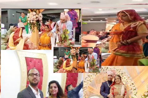 dhar young son died due to corona in laws become parents daughter in law second marriage | हृदयस्पर्शी! मुलगा गेल्यावर सासू-सासऱ्यांनी लावलं सुनेचं दुसरं लग्न; केलं कन्यादान, बंगला दिला भेट dhar young son died due to corona in laws become parents daughter in law second marriage | हृदयस्पर्शी! मुलगा गेल्यावर सासू-सासऱ्यांनी लावलं सुनेचं दुसरं लग्न; केलं कन्यादान, बंगला दिला भेट