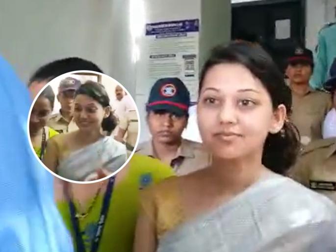 A police team has been dispatched from Ketki Chitale's house to collect laptops and other documents | Video: कोठडीतून बाहेर पडताना केतकी चितळेच्या चेहऱ्यावर स्मितहास्य; लॅपटॉप ताब्यात घेण्यासाठी पोलिसांनी घर गाठलं! A police team has been dispatched from Ketki Chitale's house to collect laptops and other documents | Video: कोठडीतून बाहेर पडताना केतकी चितळेच्या चेहऱ्यावर स्मितहास्य; लॅपटॉप ताब्यात घेण्यासाठी पोलिसांनी घर गाठलं!