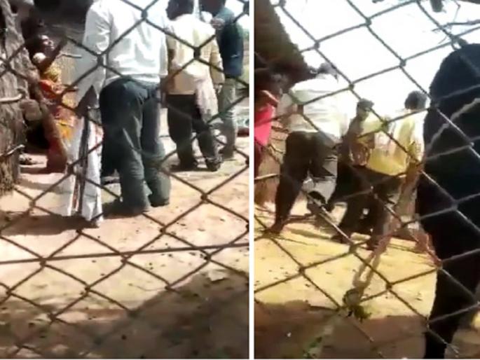 A deadly attack on a backward family over a land dispute; Three seriously injured | जमिनीच्या वादातून मागासवर्गीय कुटुंबावर जीवघेणा हल्ला; तिघे गंभीर जखमी A deadly attack on a backward family over a land dispute; Three seriously injured | जमिनीच्या वादातून मागासवर्गीय कुटुंबावर जीवघेणा हल्ला; तिघे गंभीर जखमी