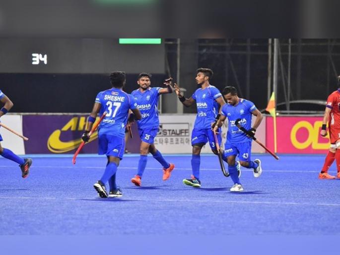 Asia Cup Hockey 2022 India win bronze medal after defeating Japan all set to play Hockey World Cup 2023 | India vs Japan, Asia Cup 2022: भारतीय संघ लढला, झगडला... जपानला नमवून मिळवलं कांस्यपदक!