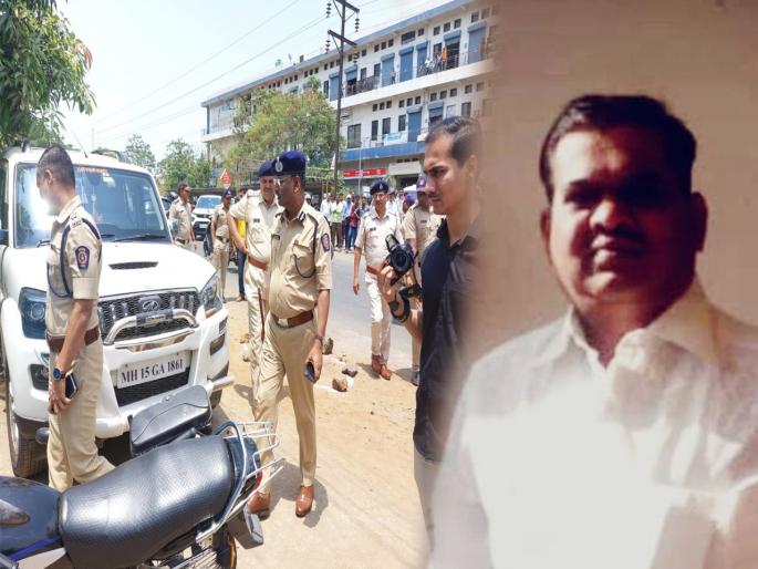Nashik trembled! During the day, the businessman was stabbed to death at the gate of the company | नाशिक हादरलं! भरदिवसा उद्योजकाची कंपनीच्या गेटवर तलवारीने सपासप वार करून केली हत्या Nashik trembled! During the day, the businessman was stabbed to death at the gate of the company | नाशिक हादरलं! भरदिवसा उद्योजकाची कंपनीच्या गेटवर तलवारीने सपासप वार करून केली हत्या