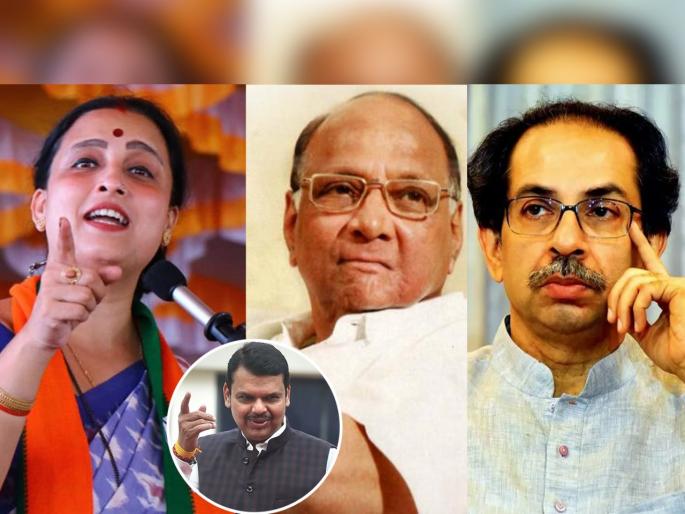 BJP Chitra Kishor Wagh Slams Thackeray Government Over Devendra Fadnavis | Rajya Sabha Election 2022 : "करेक्ट कार्यक्रम… अकेला देवेंद्र क्या करेगा म्हणणाऱ्यांना दणदणीत उत्तर"; भाजपाचा खोचक टोला BJP Chitra Kishor Wagh Slams Thackeray Government Over Devendra Fadnavis | Rajya Sabha Election 2022 : "करेक्ट कार्यक्रम… अकेला देवेंद्र क्या करेगा म्हणणाऱ्यांना दणदणीत उत्तर"; भाजपाचा खोचक टोला