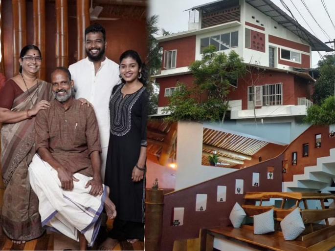 Recycled Old House : Recycled old house built flood proof house ac is not required | १ नंबर! २५ वर्ष जुनं घर रिसायकल करून बांधला इको फ्रेंडली बंगला; ना AC ची गरज, ना पुराची भिती