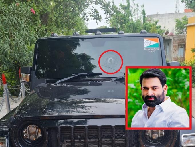 firing on NCP youth leader in Osmanabad; Survived briefly | उस्मानाबादेत राष्ट्रवादी पदाधिकाऱ्याच्या गाडीवर गोळीबार; थोडक्यात बचावले firing on NCP youth leader in Osmanabad; Survived briefly | उस्मानाबादेत राष्ट्रवादी पदाधिकाऱ्याच्या गाडीवर गोळीबार; थोडक्यात बचावले