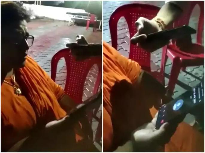 Are you talking intoxicated? ... Sadhvi Pragya singh thakur took Dawood's goons class on the phone | नशेत बोलत आहात का?... प्रज्ञा ठाकूर यांनी दाऊदच्या गुंडांचा फोनवर घेतला क्लास Are you talking intoxicated? ... Sadhvi Pragya singh thakur took Dawood's goons class on the phone | नशेत बोलत आहात का?... प्रज्ञा ठाकूर यांनी दाऊदच्या गुंडांचा फोनवर घेतला क्लास