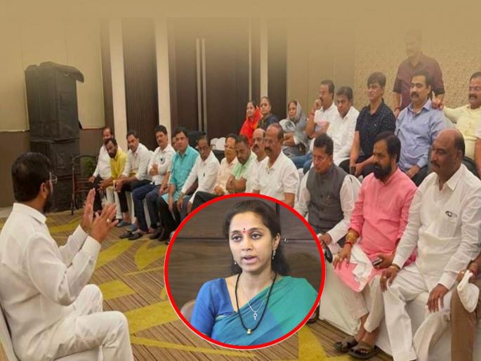 What are you doing in Assam, who will do the work in the constituency ?; MP Supriya Sule questions rebellious MLAs | आसाममध्ये काय करताय, मतदारसंघातील कामं कोण करणार?; सुप्रिय सुळेंचा बंडखोर आमदारांना सवाल What are you doing in Assam, who will do the work in the constituency ?; MP Supriya Sule questions rebellious MLAs | आसाममध्ये काय करताय, मतदारसंघातील कामं कोण करणार?; सुप्रिय सुळेंचा बंडखोर आमदारांना सवाल