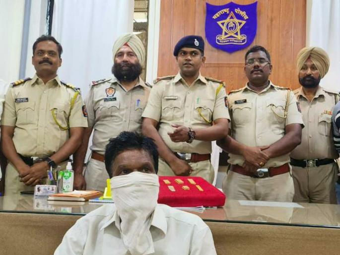 Crime News 40 lakh gold stolen from Punjab seized in Narasimha gaon | नरसिंहगावमध्ये पंजाबमधून चोरलेले ४० लाखांचे सोने हस्तगत; एकजण ताब्यात, मुख्य संशयित पसार Crime News 40 lakh gold stolen from Punjab seized in Narasimha gaon | नरसिंहगावमध्ये पंजाबमधून चोरलेले ४० लाखांचे सोने हस्तगत; एकजण ताब्यात, मुख्य संशयित पसार