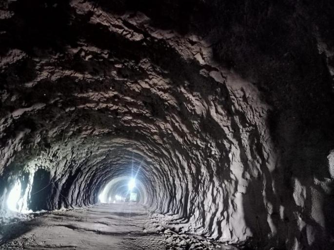 The new six-lane tunnel of Khambhatki will be completed by March 23 | खंबाटकीचा नवीन सहा-पदरी बोगदा मार्च २३ पर्यंत पूर्ण होणार