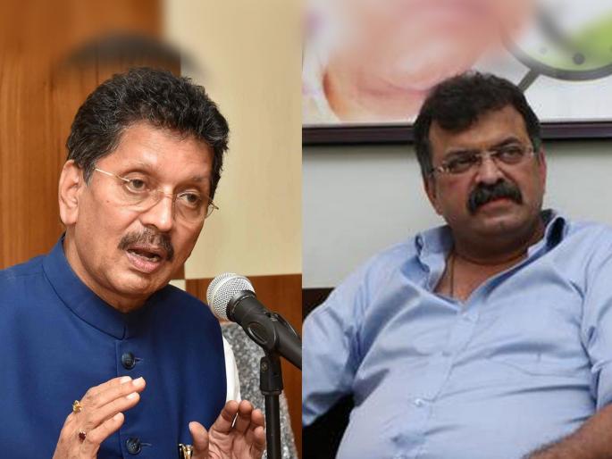 Shivsena Deepak Kesarkar Slams NCP Jitendra Awhad Over his Tweet | Deepak Kesarkar : "कोण थुंकलं? तुमच्या ताटात काय जेवायला घातलं का मला?"; दीपक केसरकरांचं आव्हाडांना प्रत्युत्तर Shivsena Deepak Kesarkar Slams NCP Jitendra Awhad Over his Tweet | Deepak Kesarkar : "कोण थुंकलं? तुमच्या ताटात काय जेवायला घातलं का मला?"; दीपक केसरकरांचं आव्हाडांना प्रत्युत्तर