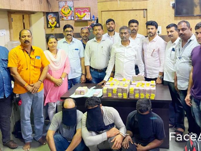 Three arrested for duped 12 crore rupees from the bank; 5 crore 80 lakh cash seized | बॅंकेतील १२ कोटी रूपये लंपास करणा-या तिघांना अटक; ५ कोटी ८० लाखांची रोकड जप्त Three arrested for duped 12 crore rupees from the bank; 5 crore 80 lakh cash seized | बॅंकेतील १२ कोटी रूपये लंपास करणा-या तिघांना अटक; ५ कोटी ८० लाखांची रोकड जप्त