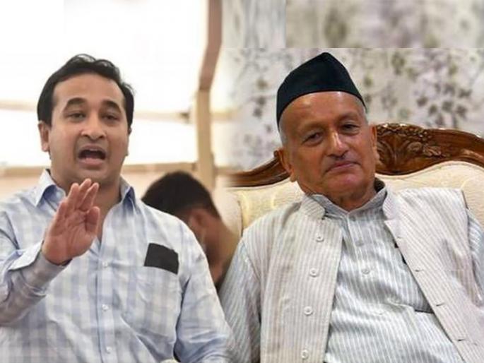 BJP Nitesh Rane support governor Bhagat Singh Koshyari Over his mumbai statement | Nitesh Rane : ...तेव्हा मराठी माणूस आठवला नाही का?; नितेश राणेंकडून राज्यपाल भगतसिंग कोश्यारींची पाठराखण BJP Nitesh Rane support governor Bhagat Singh Koshyari Over his mumbai statement | Nitesh Rane : ...तेव्हा मराठी माणूस आठवला नाही का?; नितेश राणेंकडून राज्यपाल भगतसिंग कोश्यारींची पाठराखण