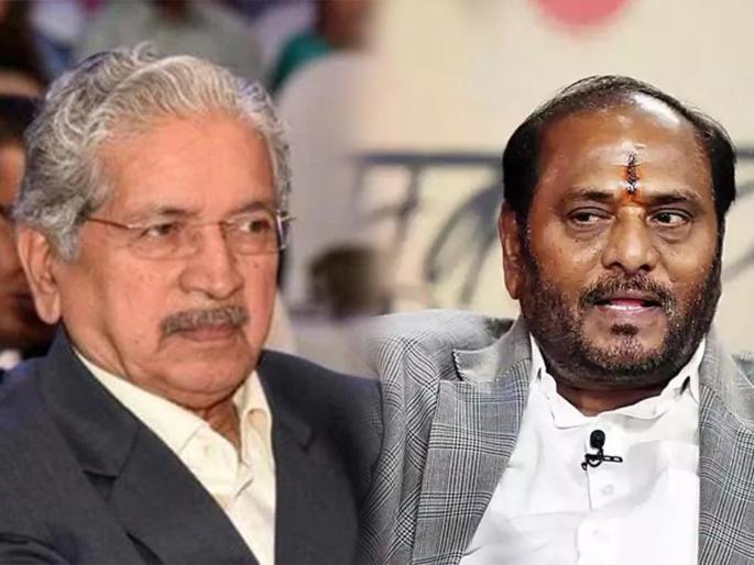 Ramdas Kadam Slams Shivsena Subhash Desai Over his Statement | "सुभाष देसाई कॅबिनेटमध्ये झोपा काढणार माणूस"; रामदास कदमांची बोचरी टीका Ramdas Kadam Slams Shivsena Subhash Desai Over his Statement | "सुभाष देसाई कॅबिनेटमध्ये झोपा काढणार माणूस"; रामदास कदमांची बोचरी टीका