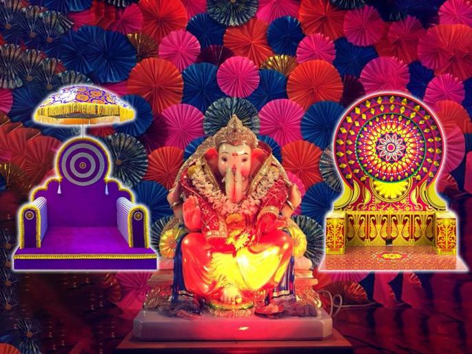 No time for ganpati festival decoration? 5 simple and quick ideas for ganpati decoration, Ganpati decoration in just 10 minutes | गणपतीचं मखर सजवायला वेळच मिळाला नाही? ऐनवेळी झटपट सजावट करण्यासाठी ५ सोप्या टिप्स 