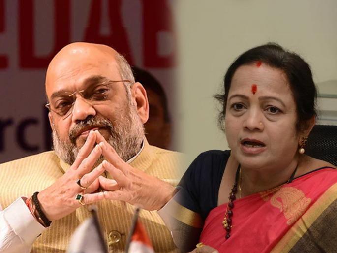 Shivsena Kishori Pednekar Slams BJP Amit Shah Over his statement | Kishori Pednekar : "कोण कोणाला धोका देतंय, कोणाला खोके देतंय, कोणाचे बोके पळवतंय हे सर्वांना दिसतंय" Shivsena Kishori Pednekar Slams BJP Amit Shah Over his statement | Kishori Pednekar : "कोण कोणाला धोका देतंय, कोणाला खोके देतंय, कोणाचे बोके पळवतंय हे सर्वांना दिसतंय"